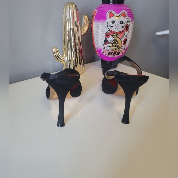 Christian LaCroix Vintage Slingback Heels, GUC, Size 38 - Picture 2 of 9